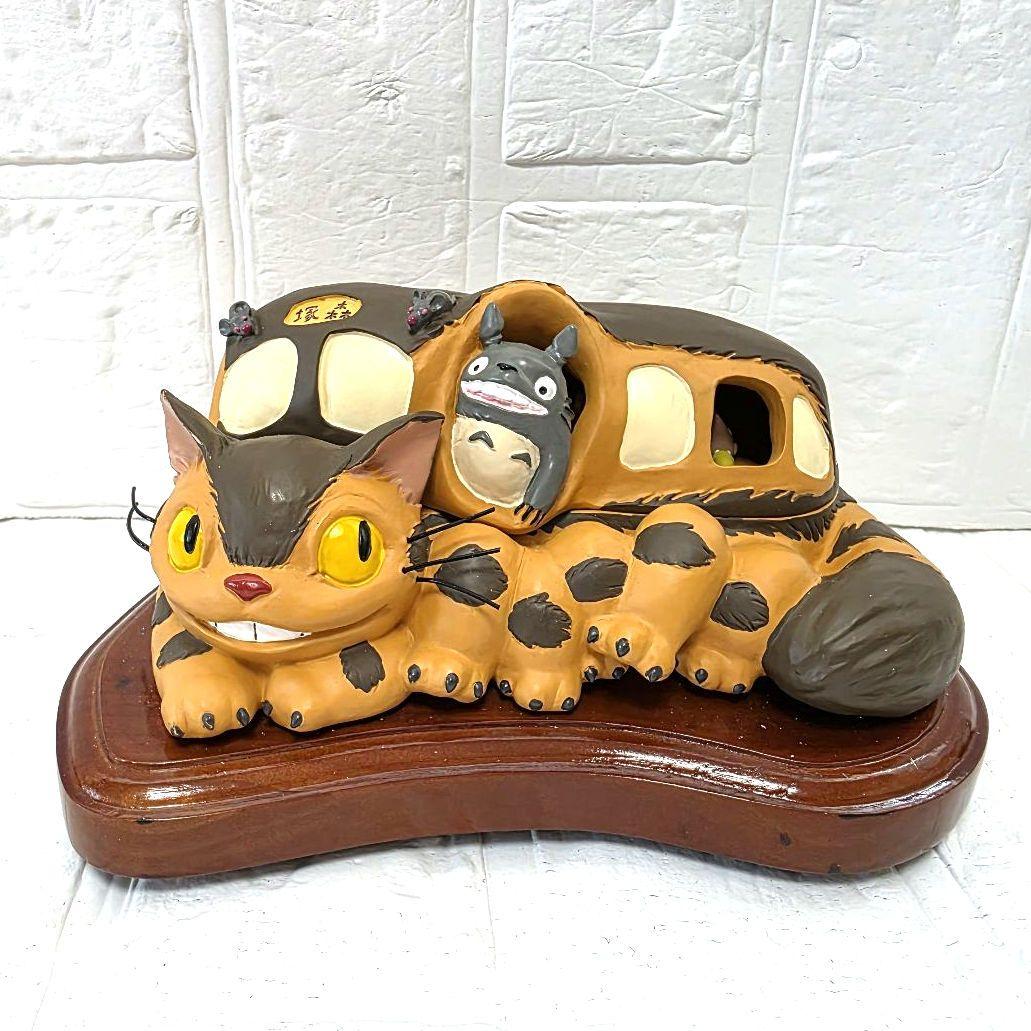 【となりのトトロ】ネコバストトロ　オルゴール　箱あり　未使用　希少