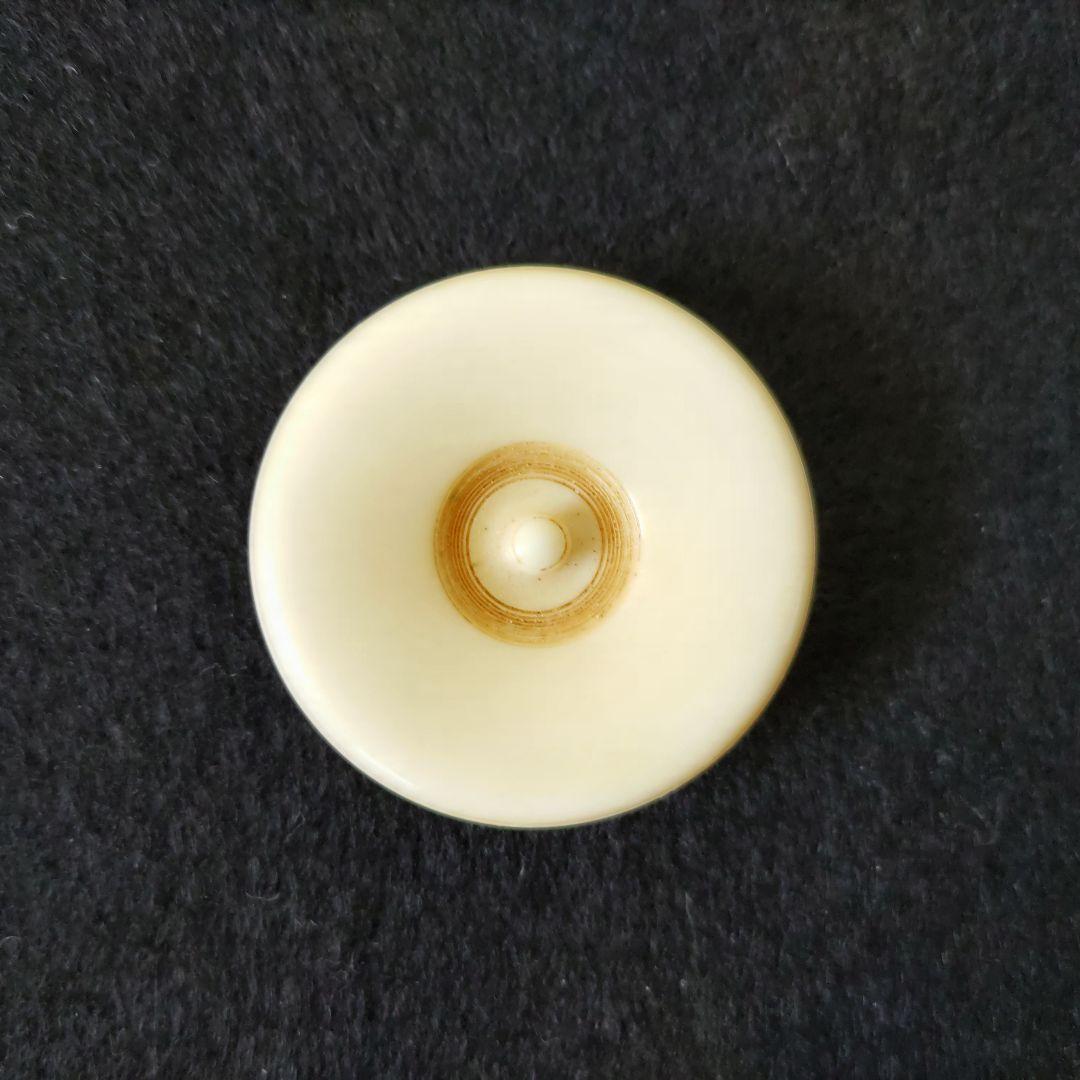 森陶岳　黒備前丸壺茶入　仕服:藤種緞子　茶道具　中古品