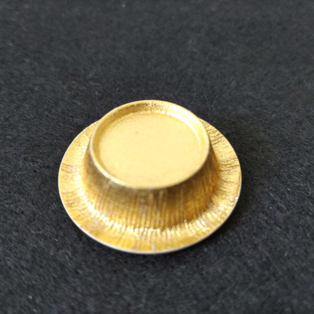 森陶岳　黒備前丸壺茶入　仕服:藤種緞子　茶道具　中古品