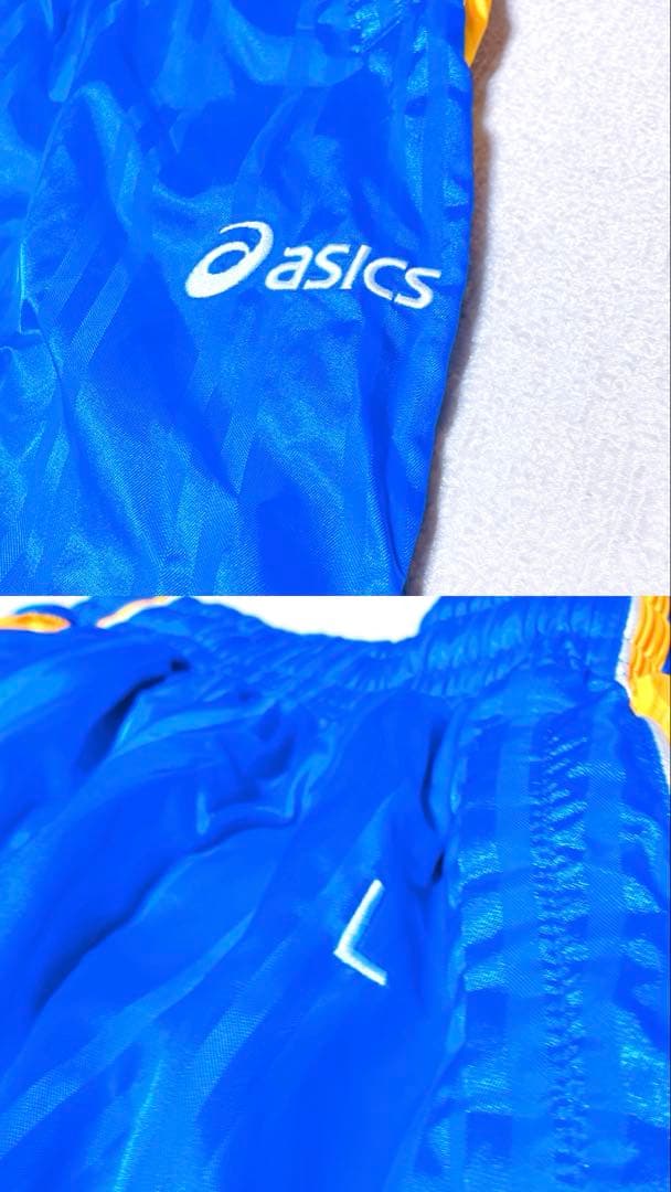 アシックス　ウォーマー　上下セット　Lサイズ　ベガルタ仙台