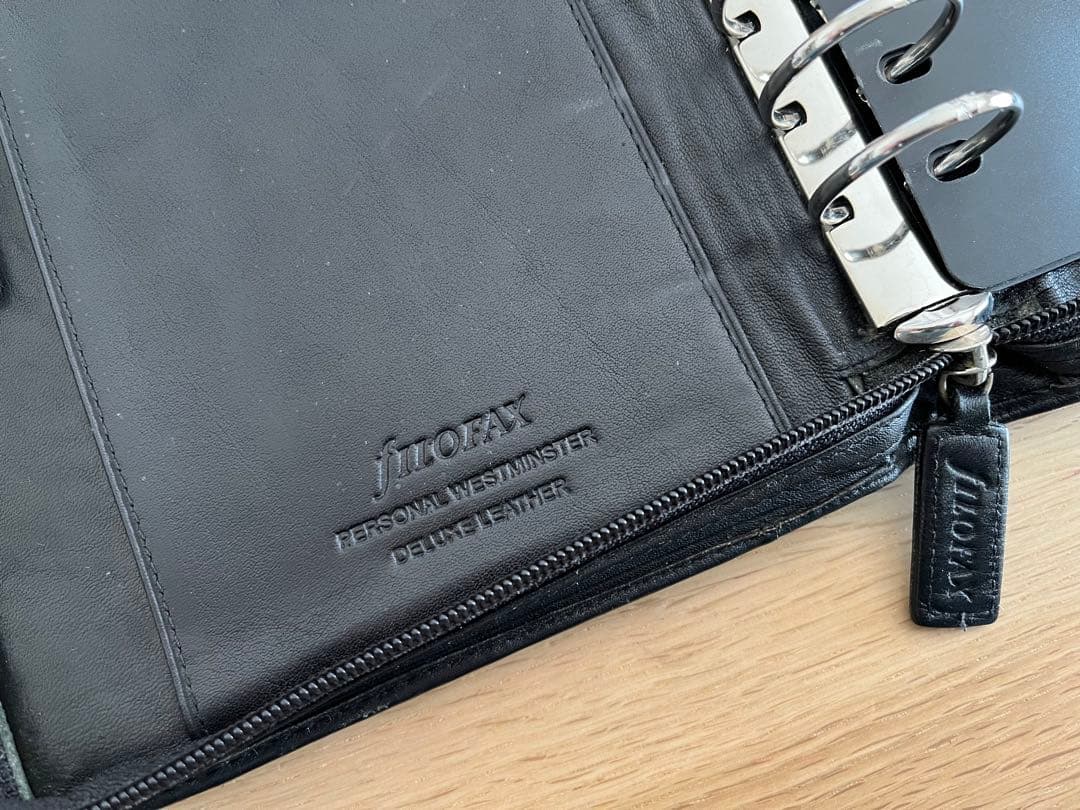 FILOFAX DELUXE KEATHER システム手帳〈箱入り〉