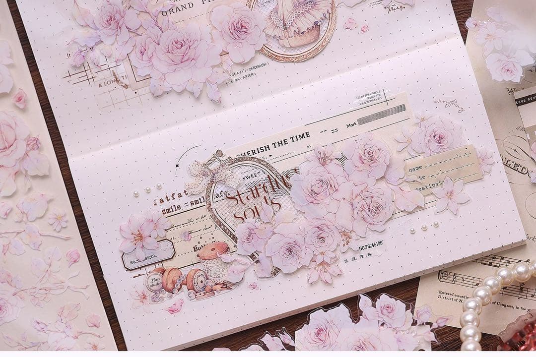 小白家文創《微醺》海外マスキングテープ　マステ 【2029】