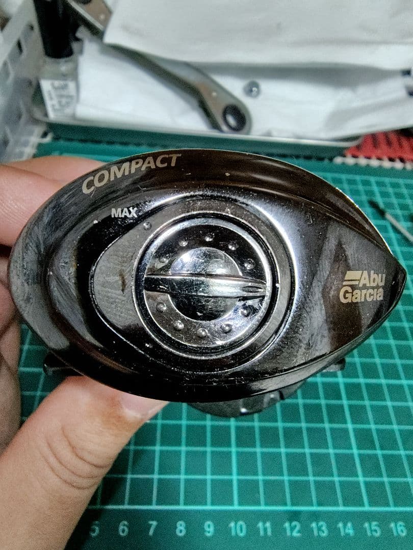 アブガルシア　レボ　ビッグシューターコンパクトL　スプールがパワークランク仕様