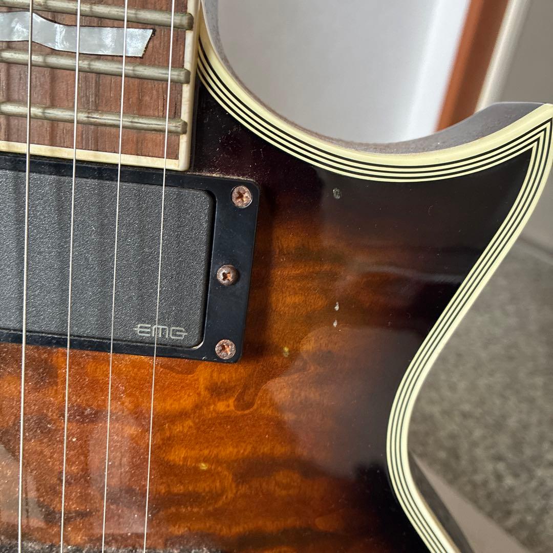 E-II EC QM エレキギター