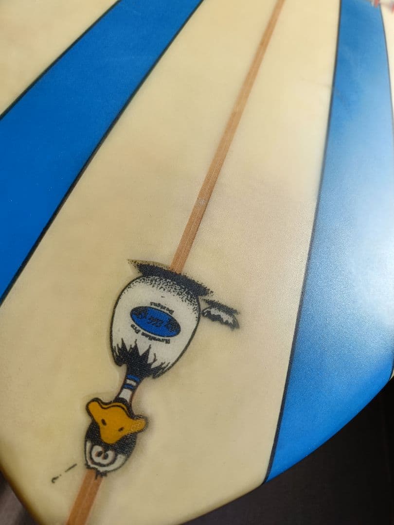 ドナルドタカヤマ　本人シェイプ　ヴィンテージ　フローエッグ 7.4''　湘南手渡