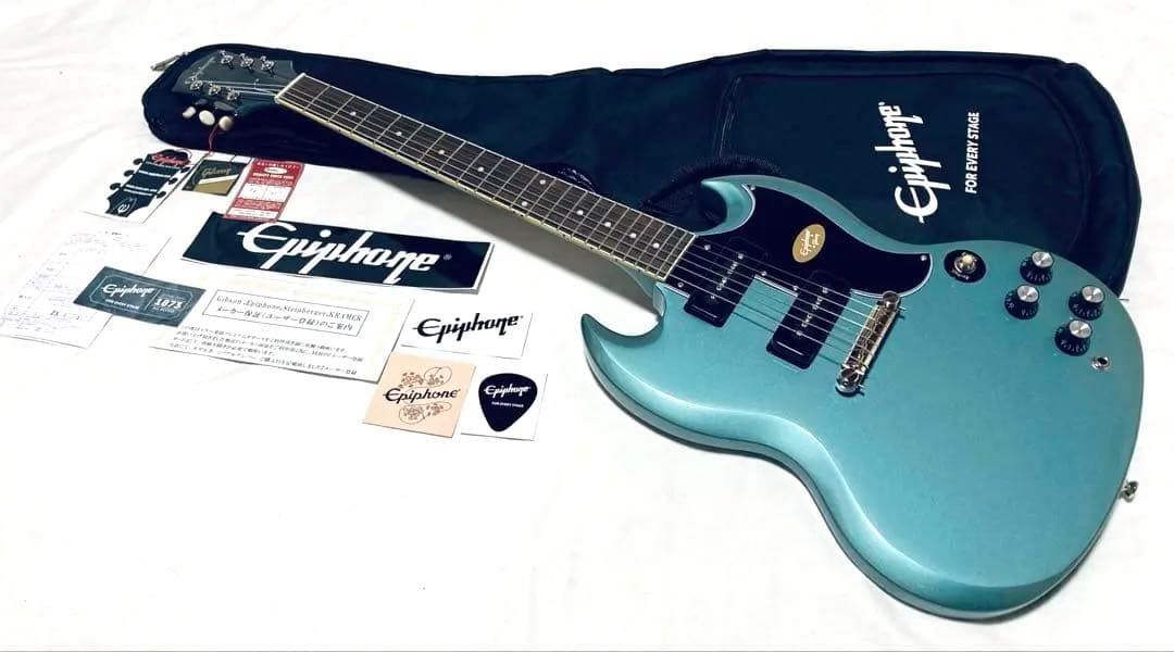 Epiphone SG Special ペルハム ブルー 新品 ケース保証付