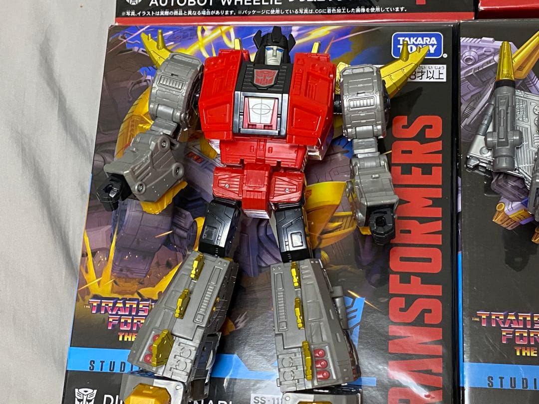トランスフォーマー　スタジオシリーズ　ダイノボットセット　アップグレードパーツ付