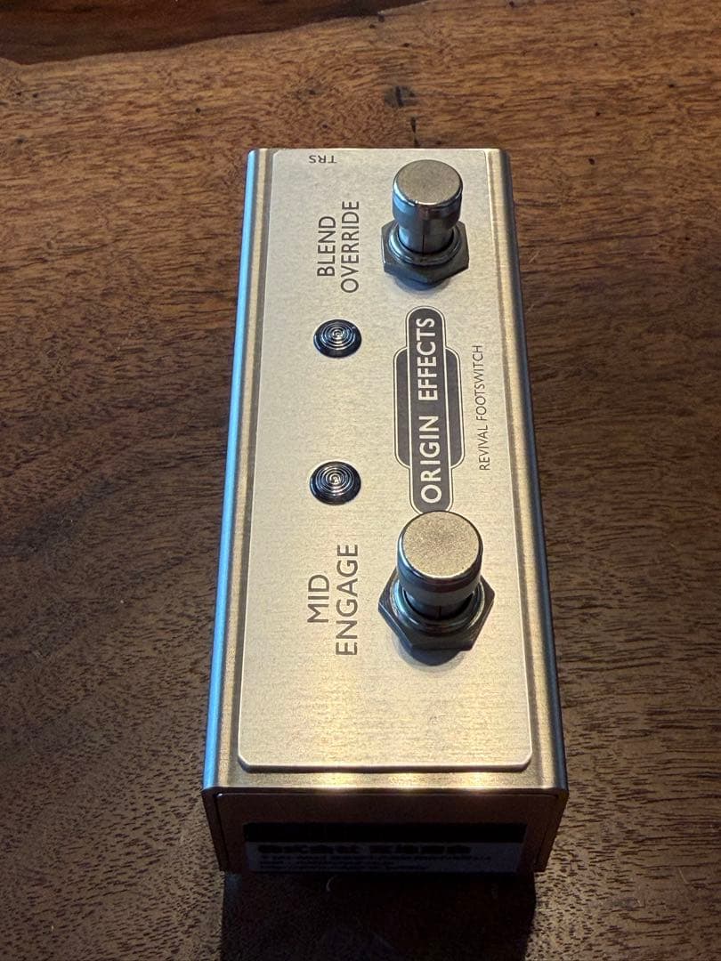 ORIGIN EFFECTS BLEND OVERDRIVE 専用スイッチ