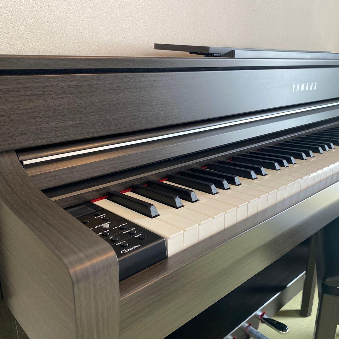 YAMAHA 電子ピアノ ダークウッド イス付き