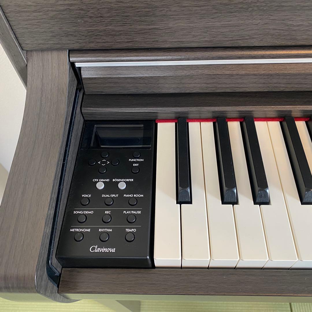 YAMAHA 電子ピアノ ダークウッド イス付き