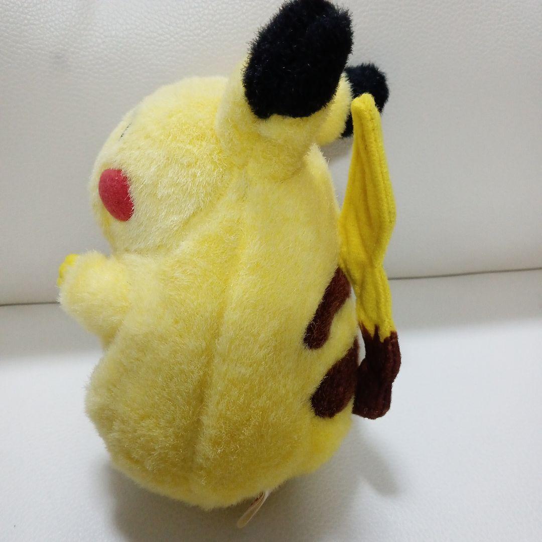 初期　ピカチュウ　ぬいぐるみ　TOMY　お腹を押すと鳴く　美品　希少