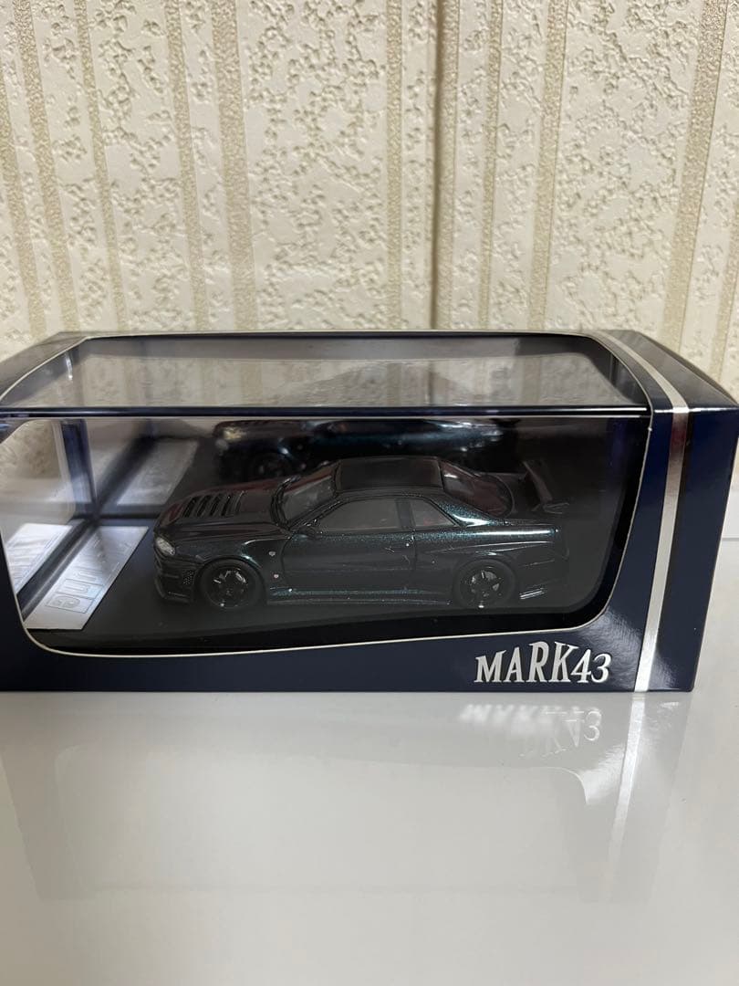 1/43 mark43 スカイライン　gt-r bnr34 z Tune ニスモ