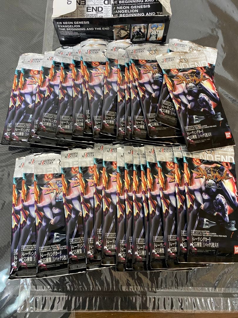 エヴァンゲリオン　カードダスマスターズ　最後のシ者　box パック