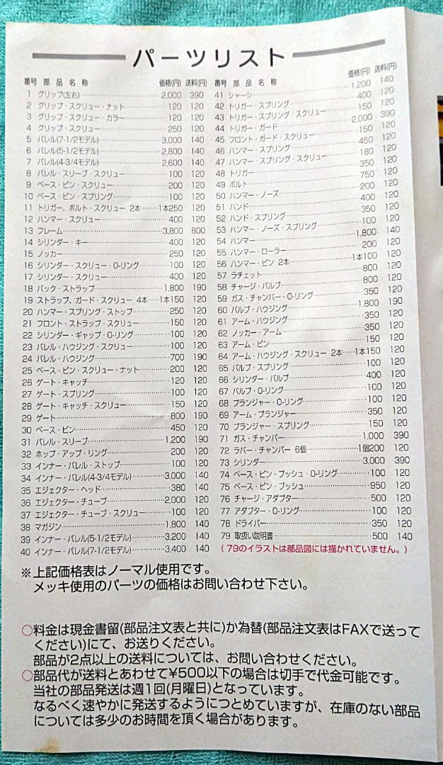 COLT SINGLE ACTION ARMY .45 モデルガン