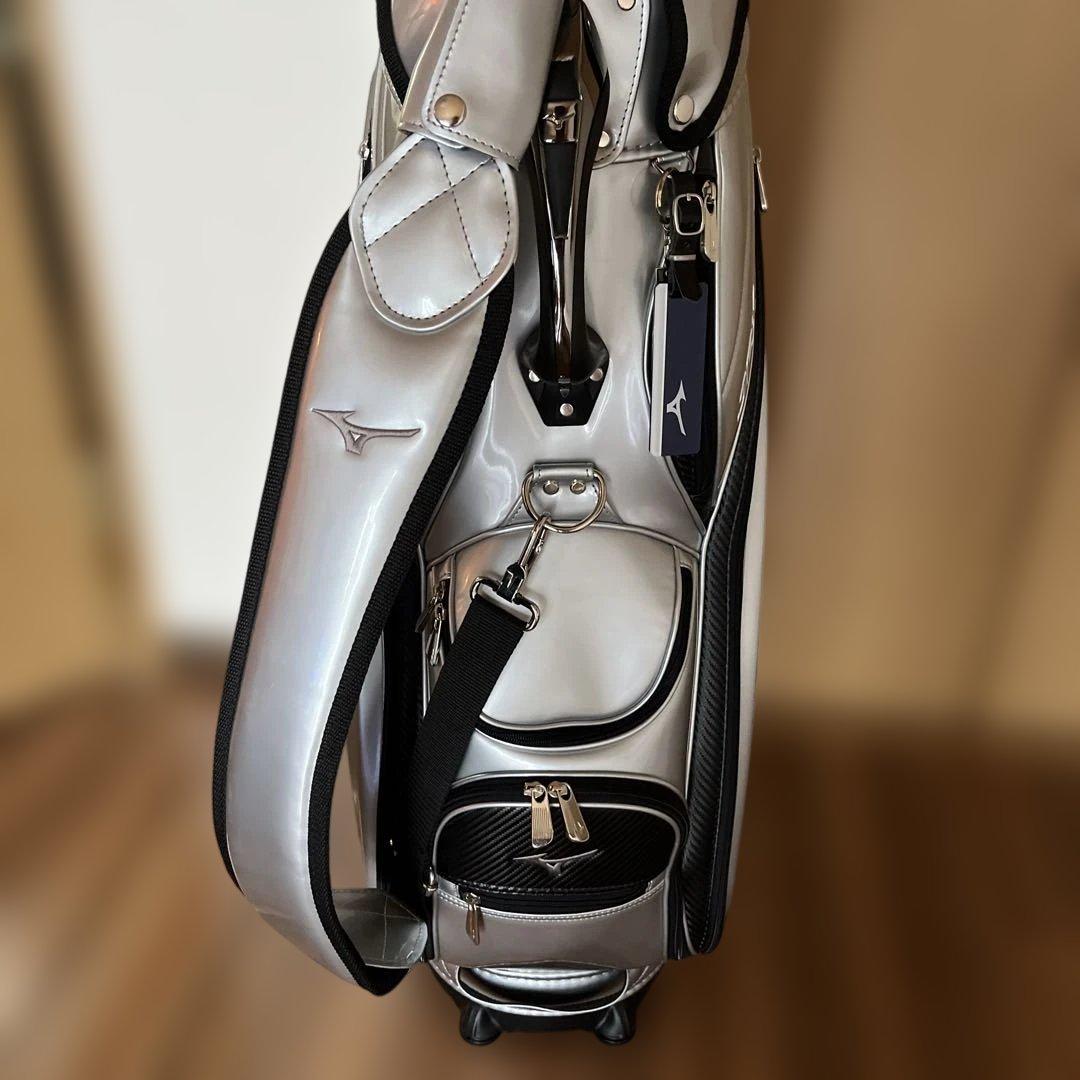 MIZUNOミズノ キャディバッグ　5LJC2233 シルバー 美品