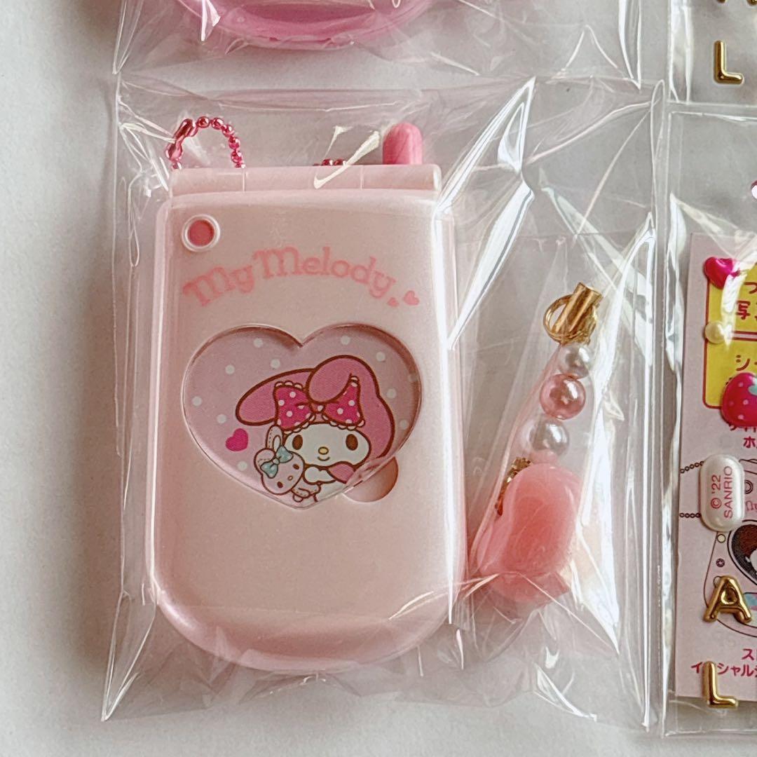 ♡ キティ マイメロ えらんで ガラケーフォトホルダー ミニチュア 推し活 ♡