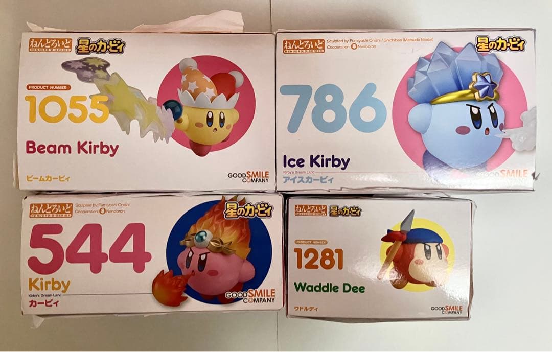 ■ねんどろいど カービィ(3種)＋ワドルディ