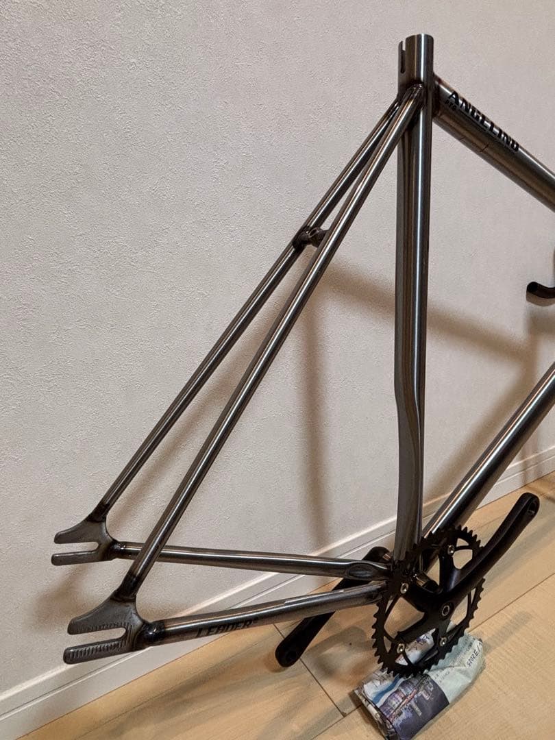 LEADER BIKE★ ANGELINO(アンジェリーノ)★中古フレームセット
