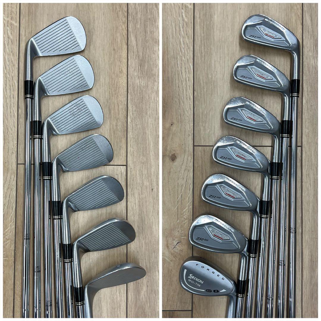 ゴルフクラブ メンズ セット スリクソン SRIXON 初心者 フルセット 中古