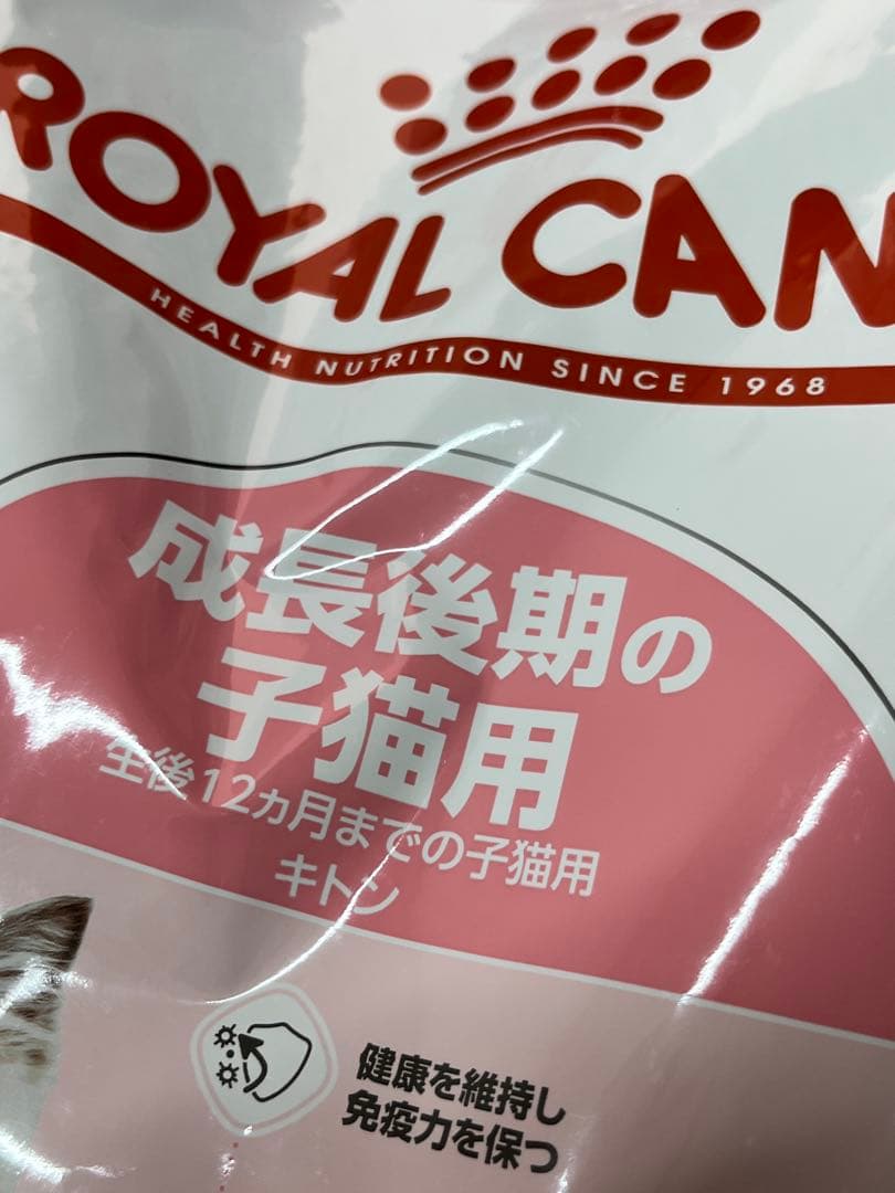 ロイヤルカナンキトン成長後期の子猫用2kg×2袋
