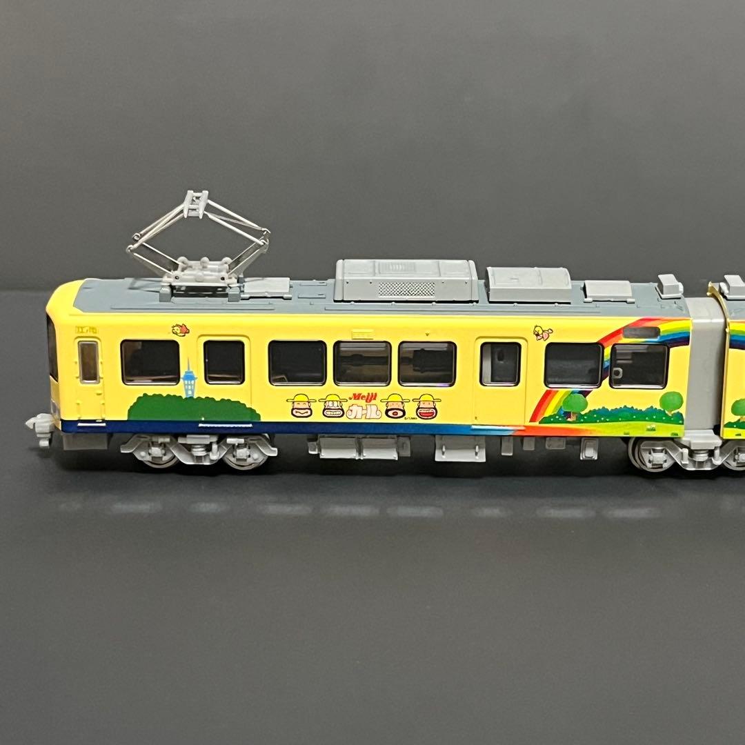 Nゲージ modemo NT47 江ノ島電鉄 1500形 \"明治製菓号2004\"