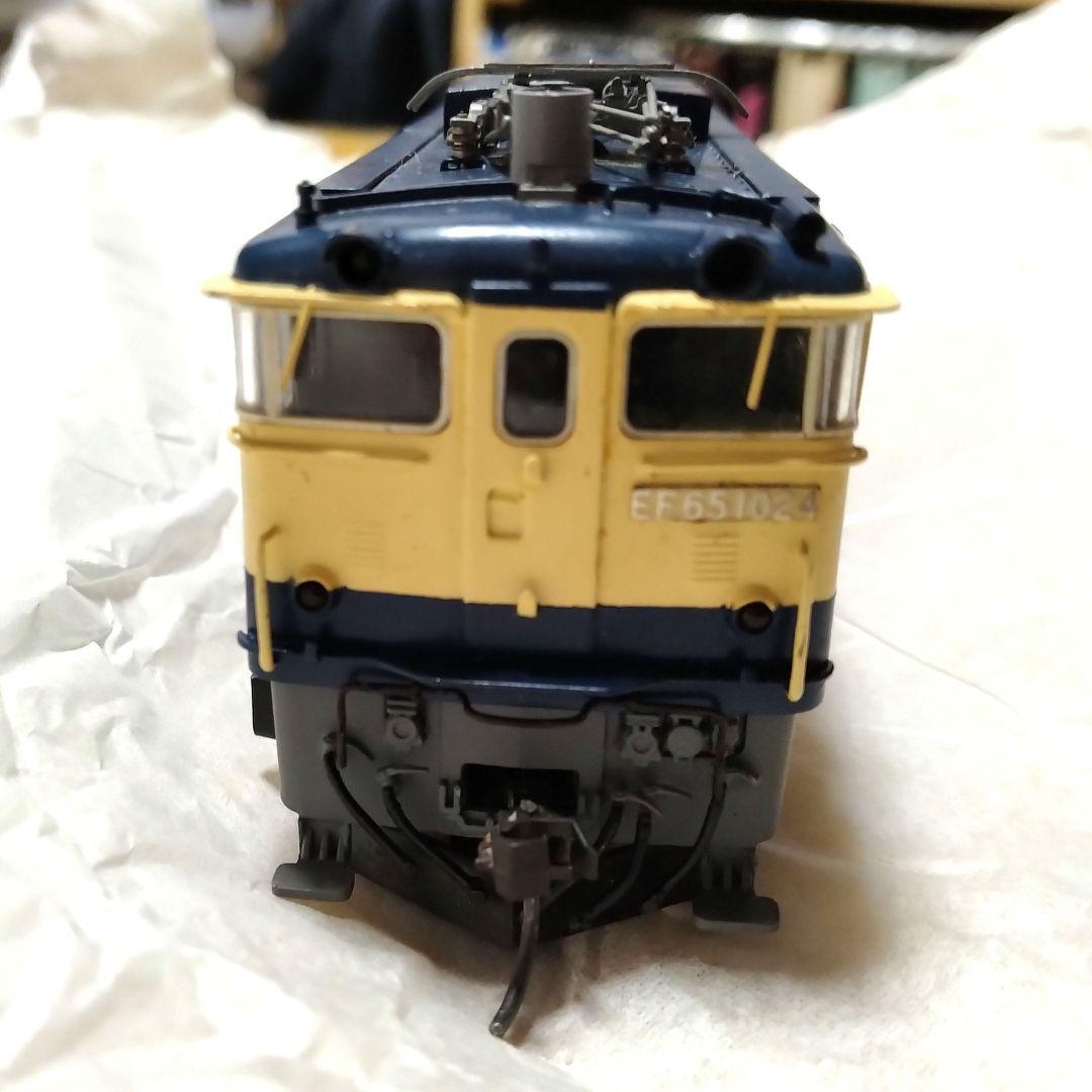 天賞堂HOゲージEF65形1000番台ブルートレイン牽引電気機関車　ブラスモデル