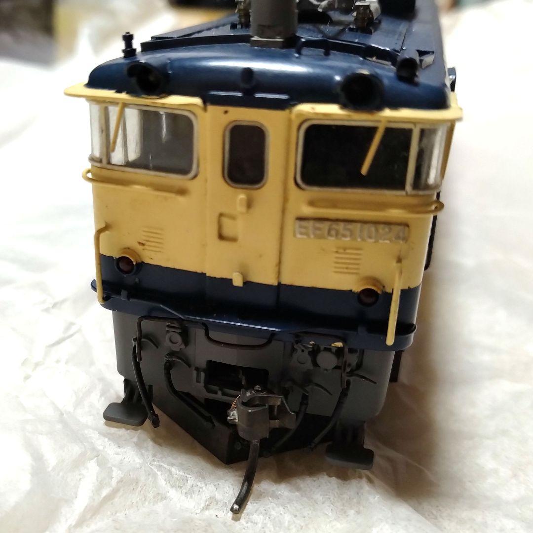 天賞堂HOゲージEF65形1000番台ブルートレイン牽引電気機関車　ブラスモデル
