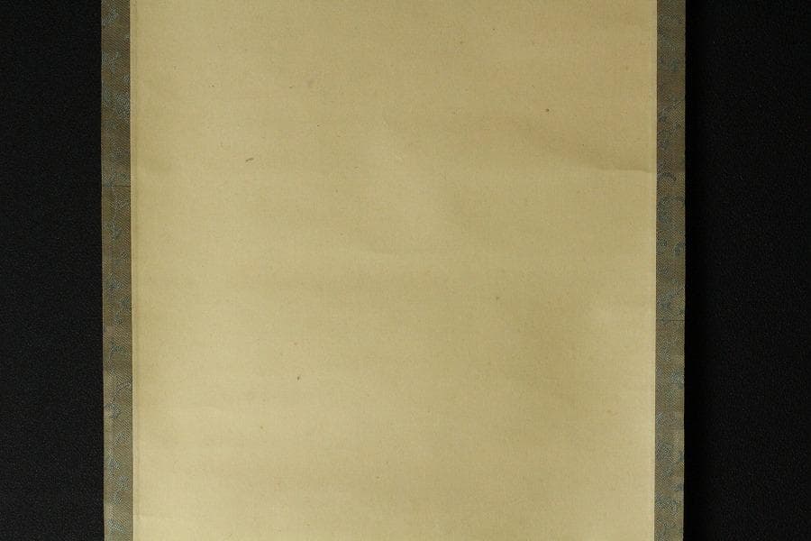 大田垣蓮月 筆 短冊 和歌 軸(K-YC545)