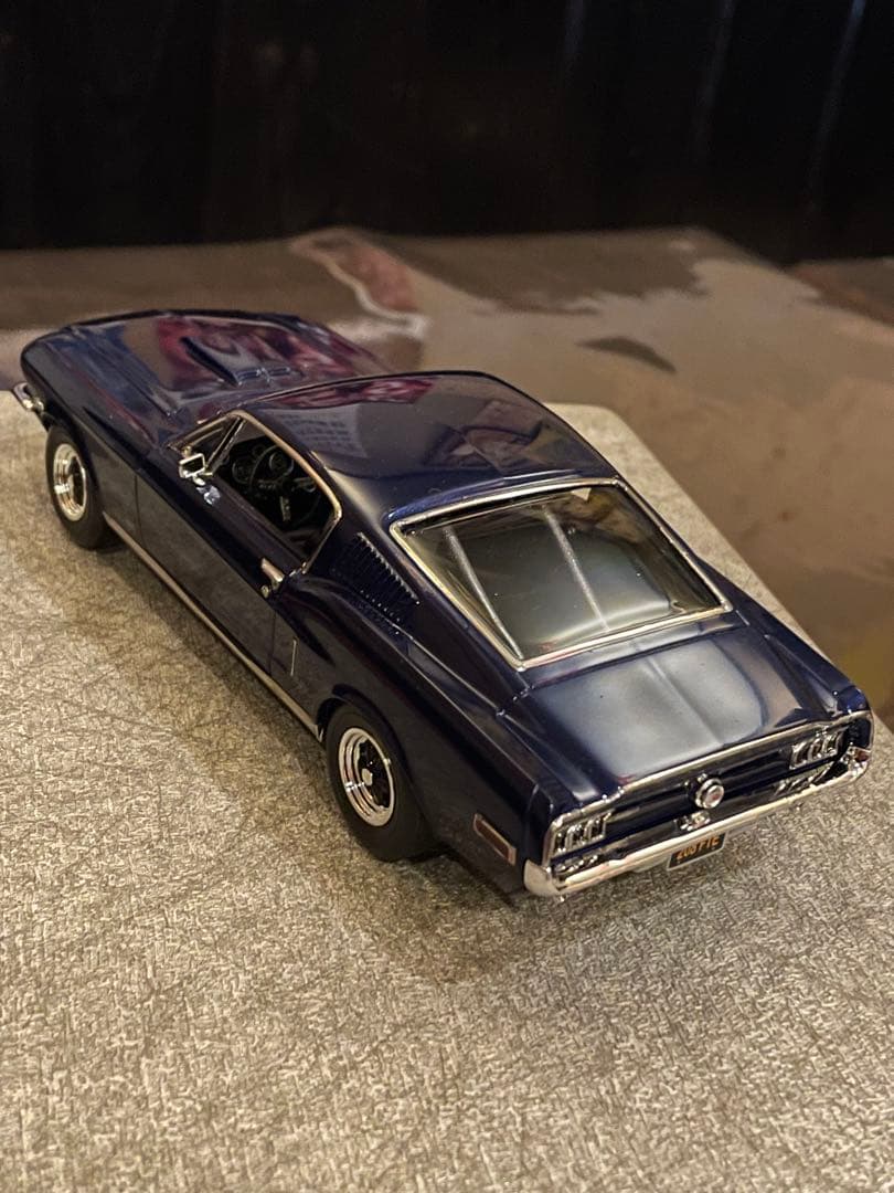 1968Ford Mustang 1/25ダークブルー