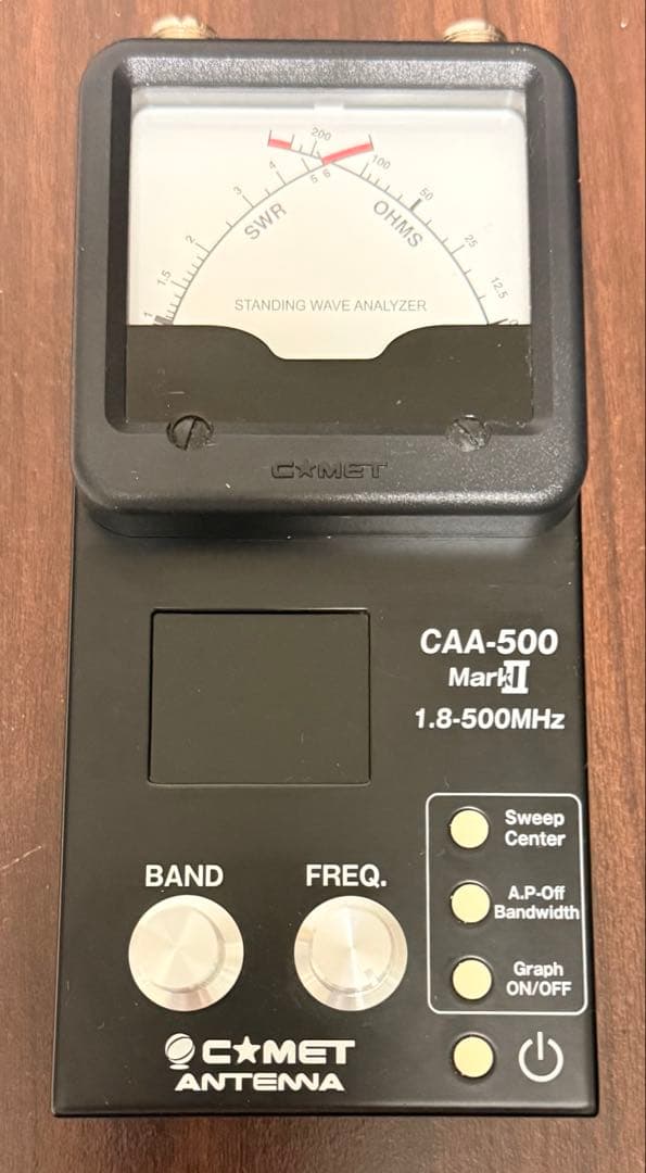 CAA-500 Mk2 1.8-500MHz アンテナアナライザー