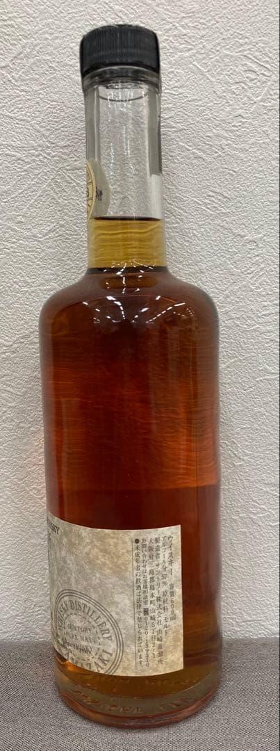 サントリー 山崎蒸溜所 樽出原酒10年貯蔵 未開栓 古酒