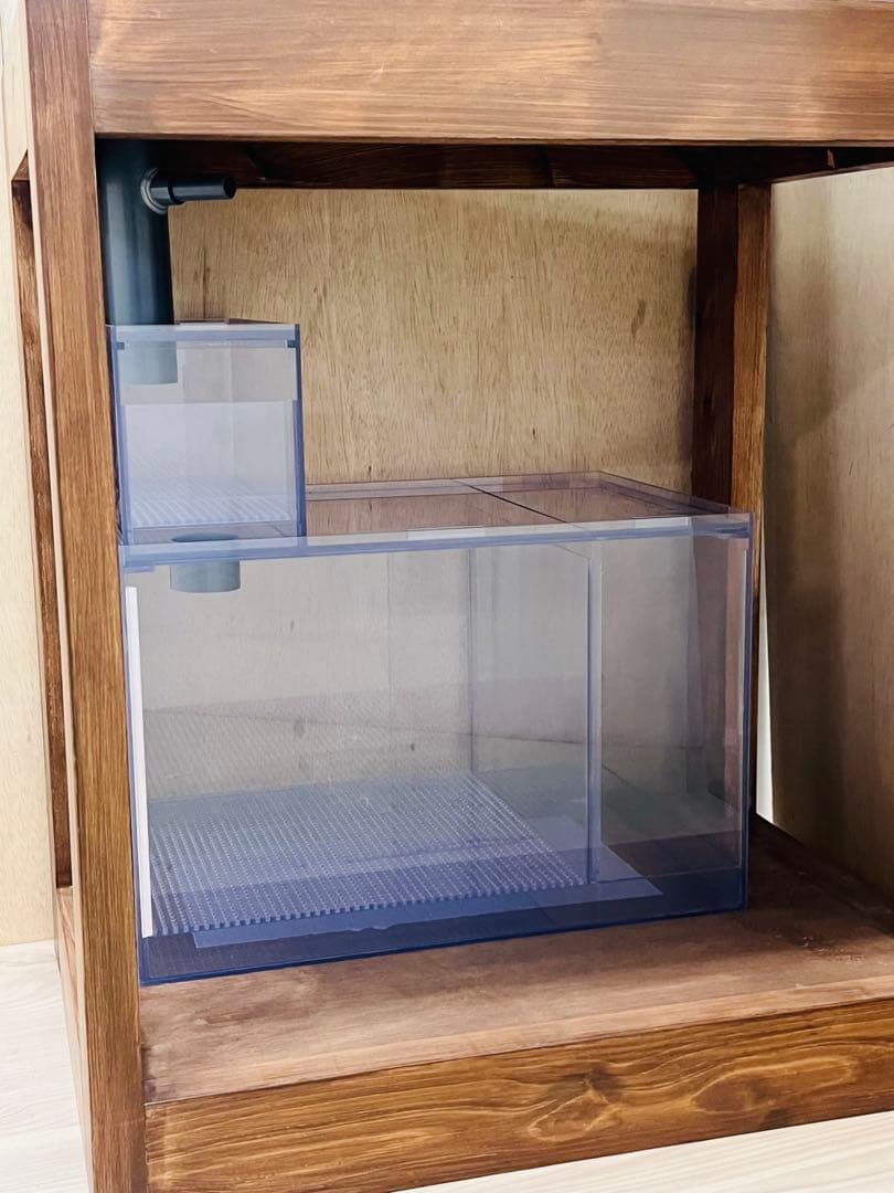 1セット限定　600×450×450オールガラスオーバーフロー水槽