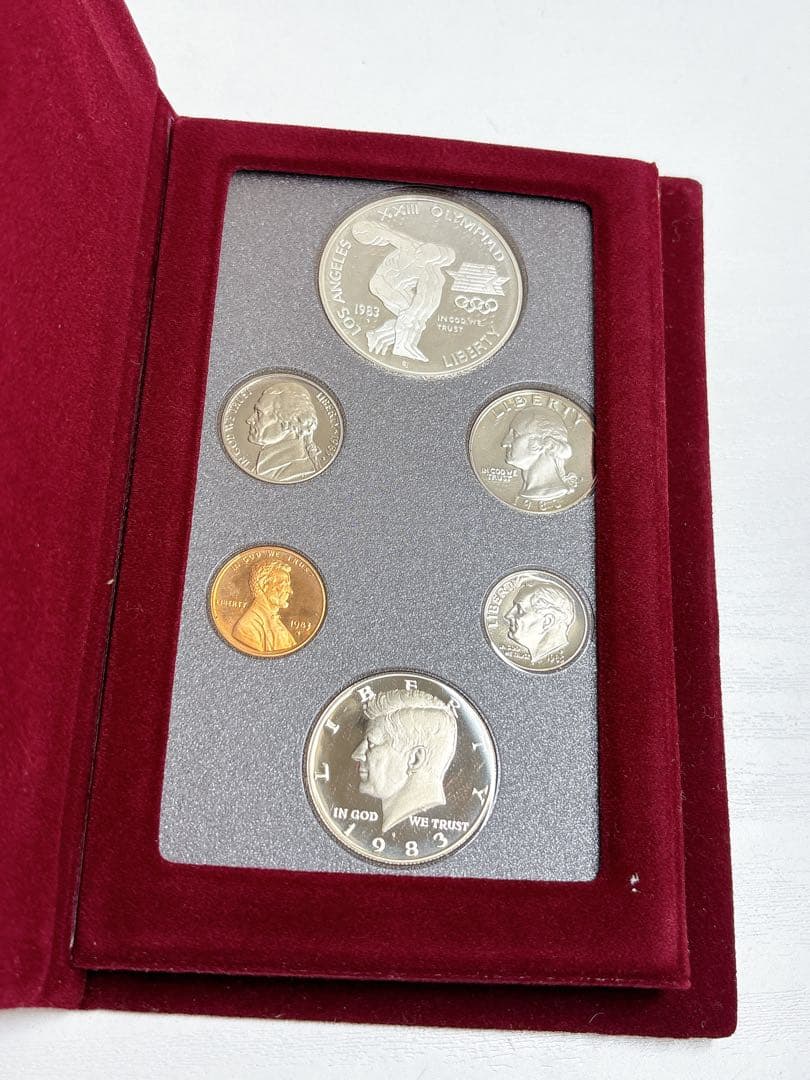 第23回オリンピック ロサンゼルス1984 記念硬貨セット