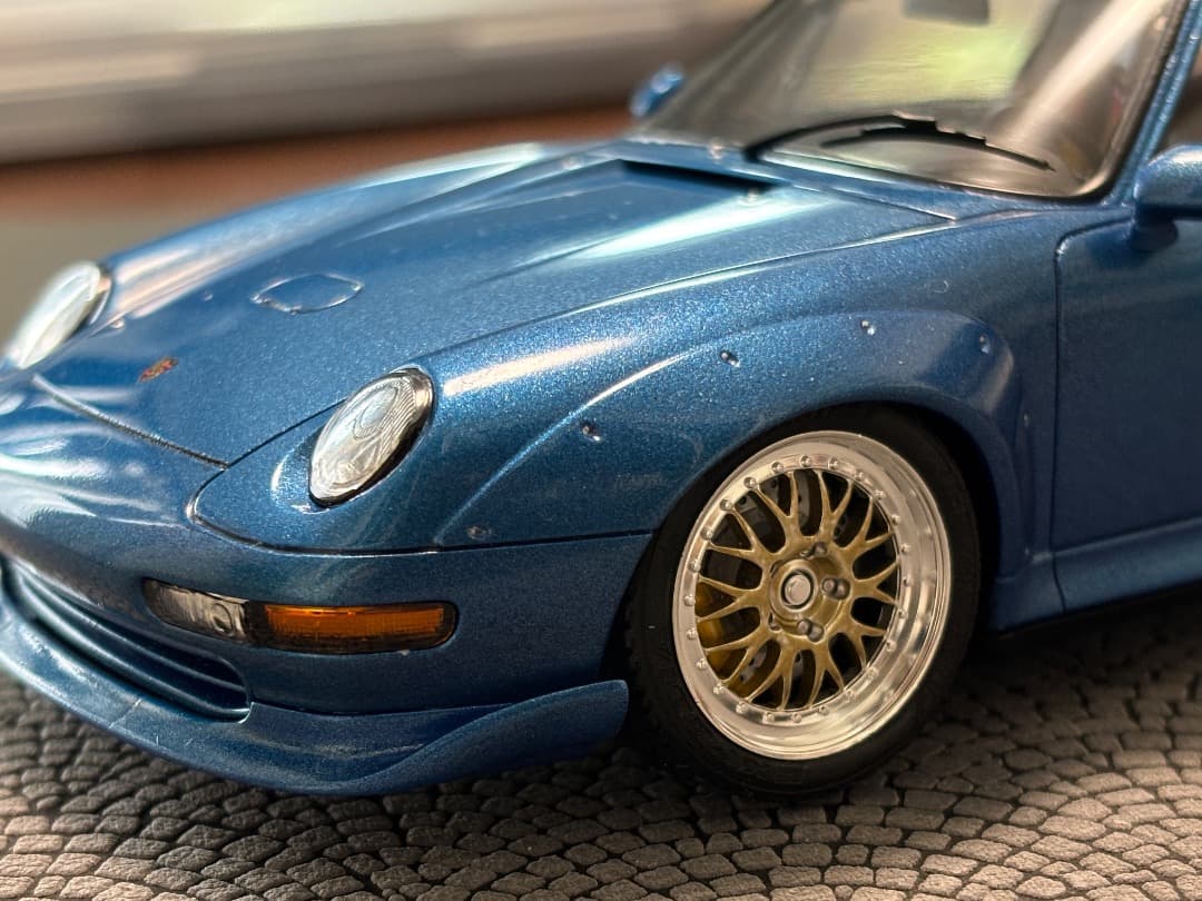 タミヤ ポルシェ911 GT2 1/24 プラモデル 完成品