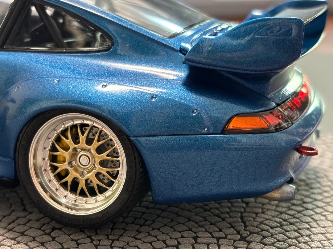 タミヤ ポルシェ911 GT2 1/24 プラモデル 完成品
