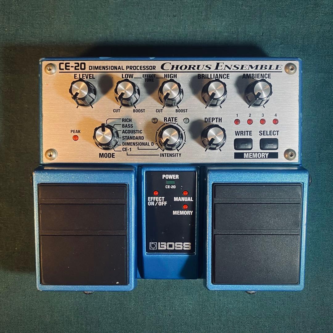 BOSS CE-20 6MODE ステレオコーラス (メモリー機能付き)