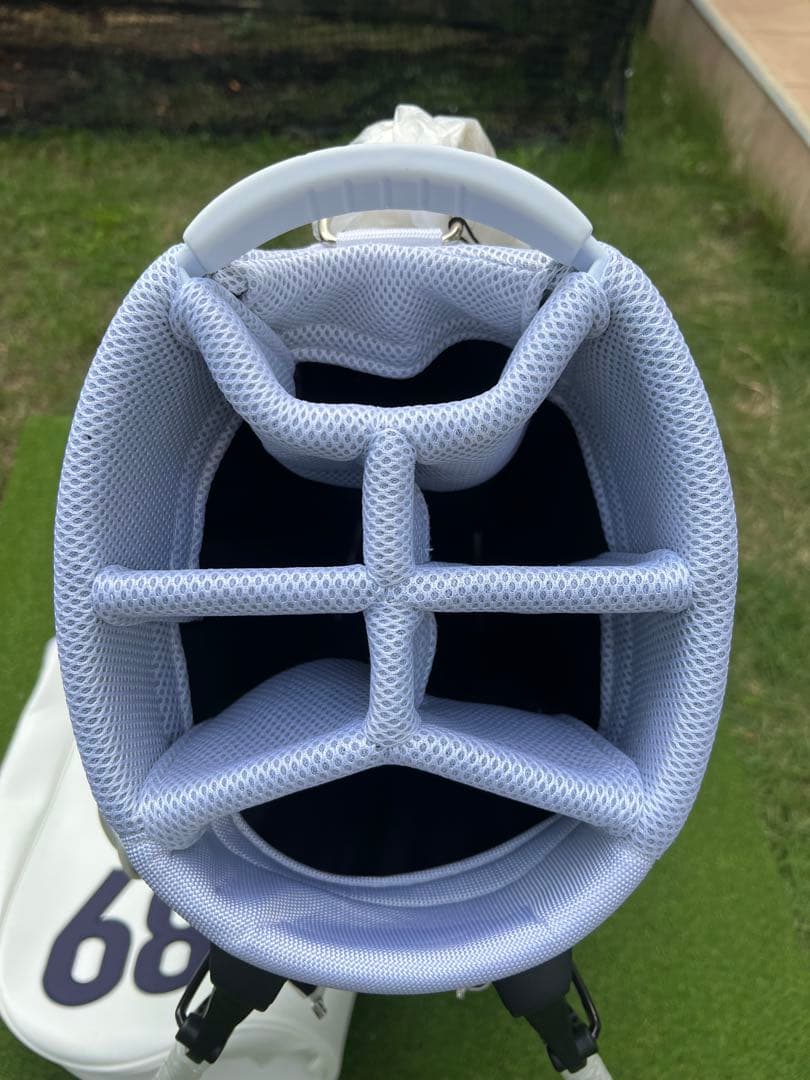 PEARLY GATES キャディバッグ ホワイト