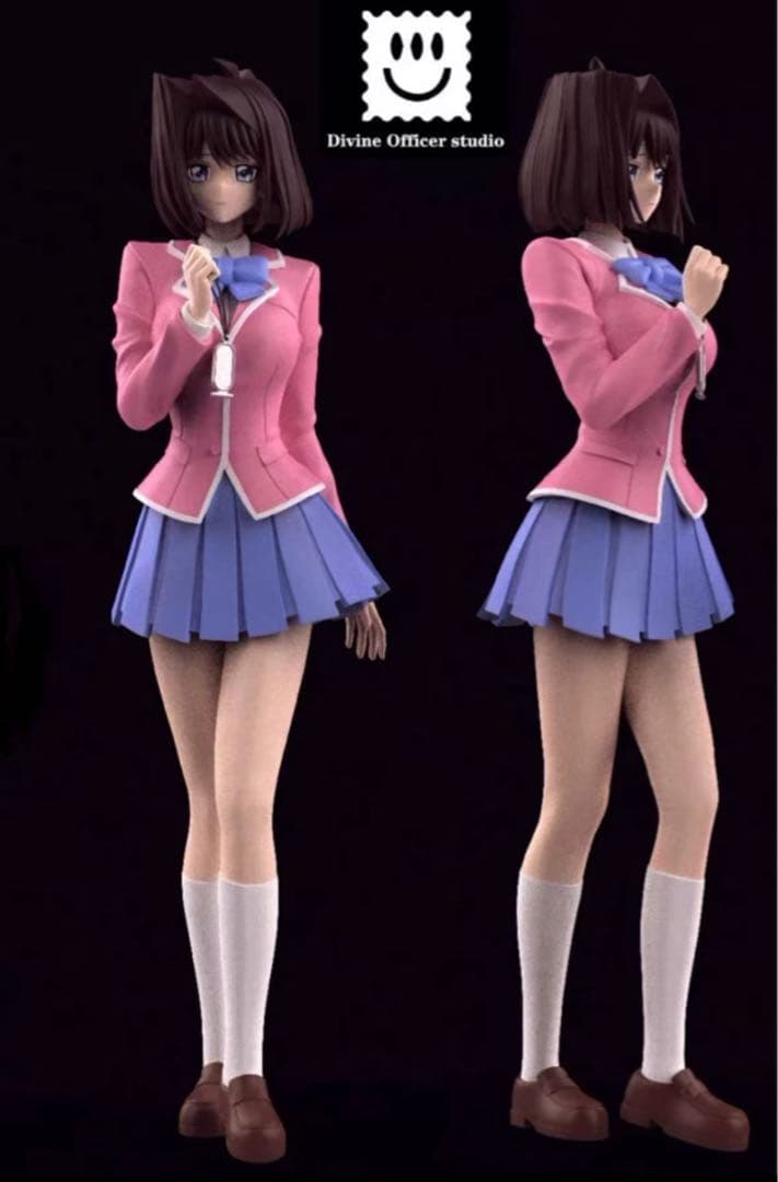 遊戯王 真崎 杏子 ガレージキット ガレキ スタチュー①