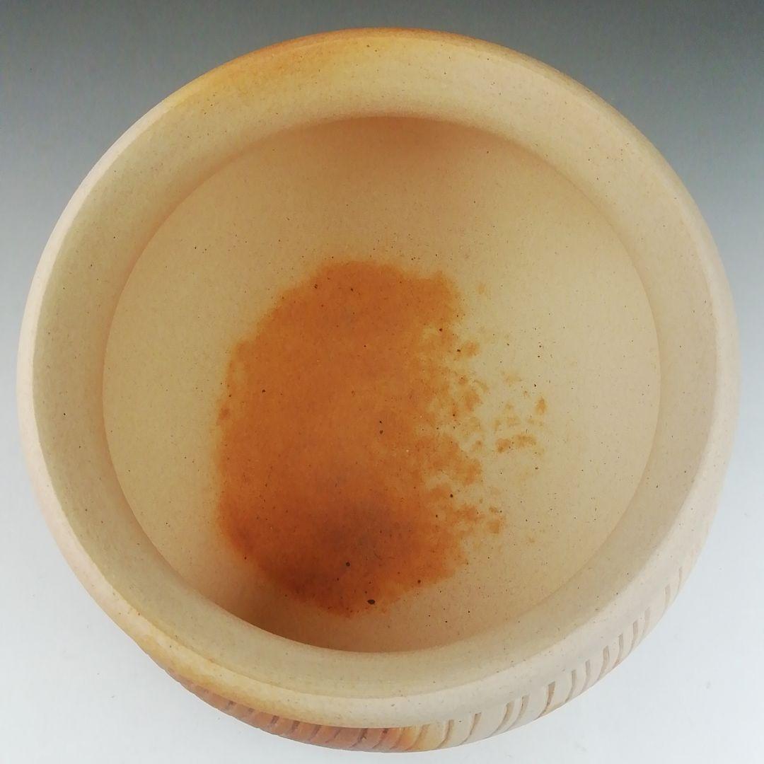 Ｔ４８１　建水　『ハンネラ　建水』『堀野証嗣』　共箱　茶道具