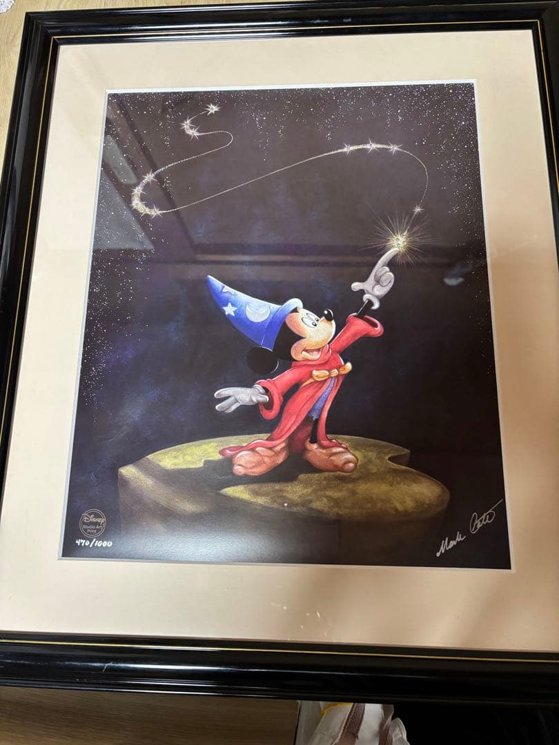 週末期間限定値下げ♡ ミッキーの魔法使い 限定版アート