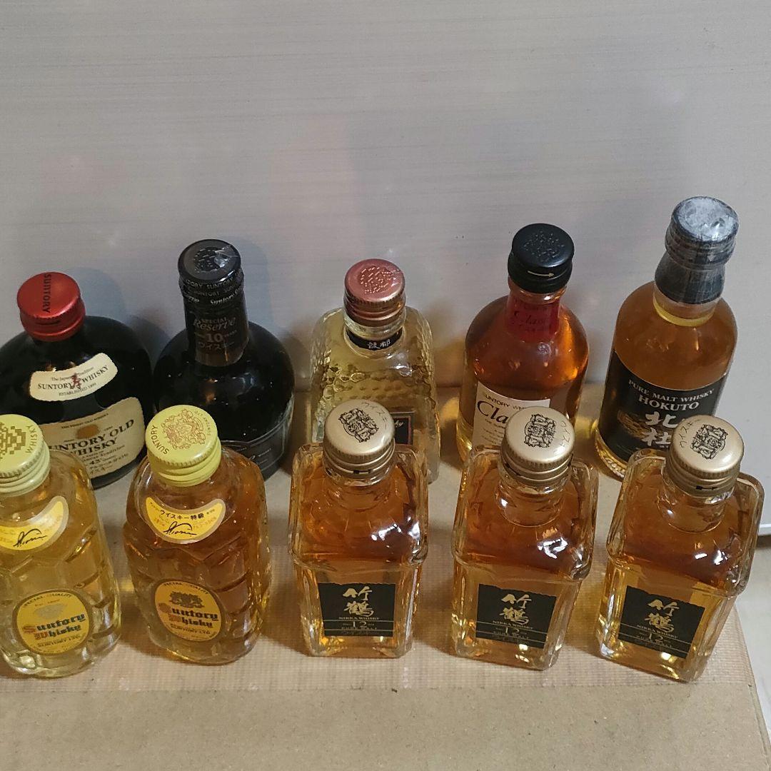 サントリーウイスキーコレクション ミニボトル10本セット
