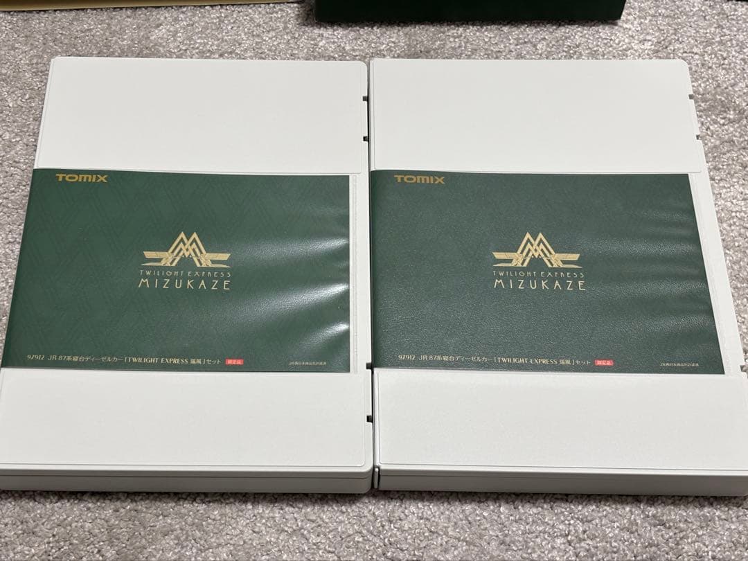 TOMIX 97912 87系「TWILIGHT EXPRESS 瑞風」セット