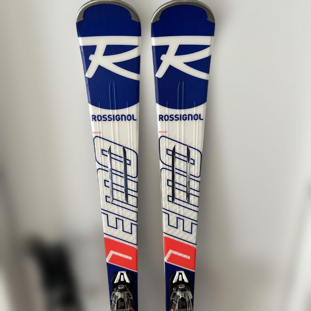 ROSSIGNOL スキー板 163㎝　ストックセット