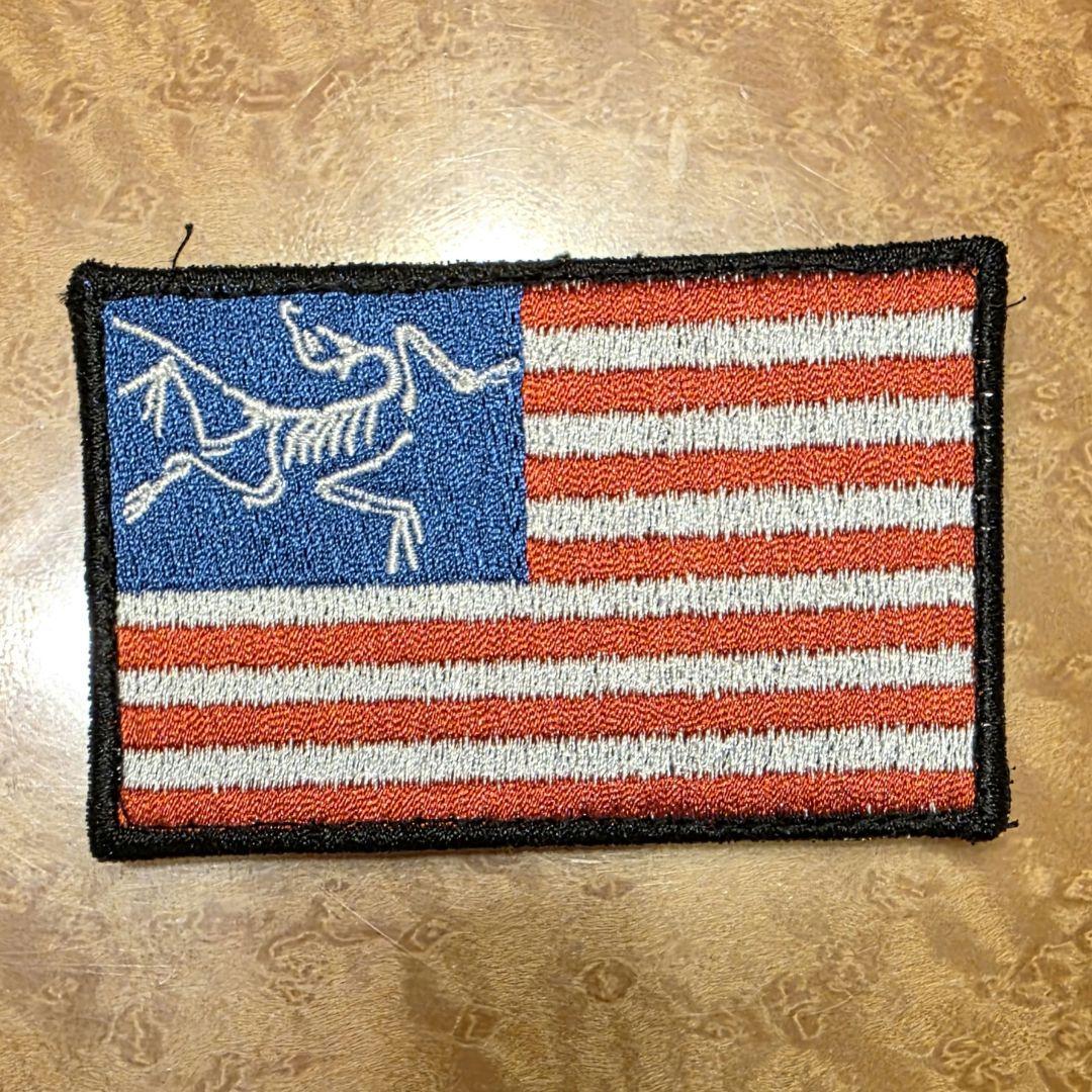 激レア Arc'teryx 星条旗パッチ