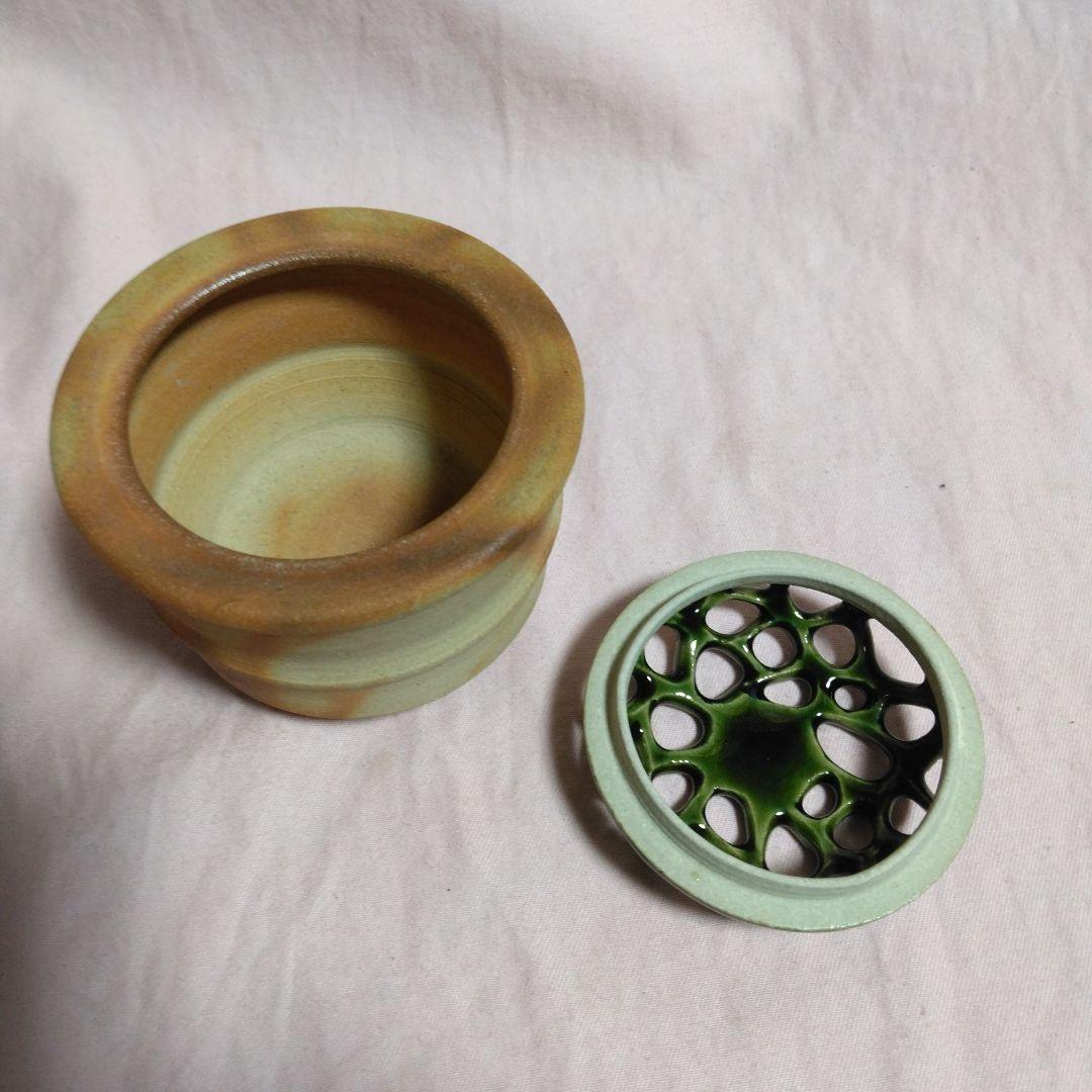 作家物　厚美作　香炉