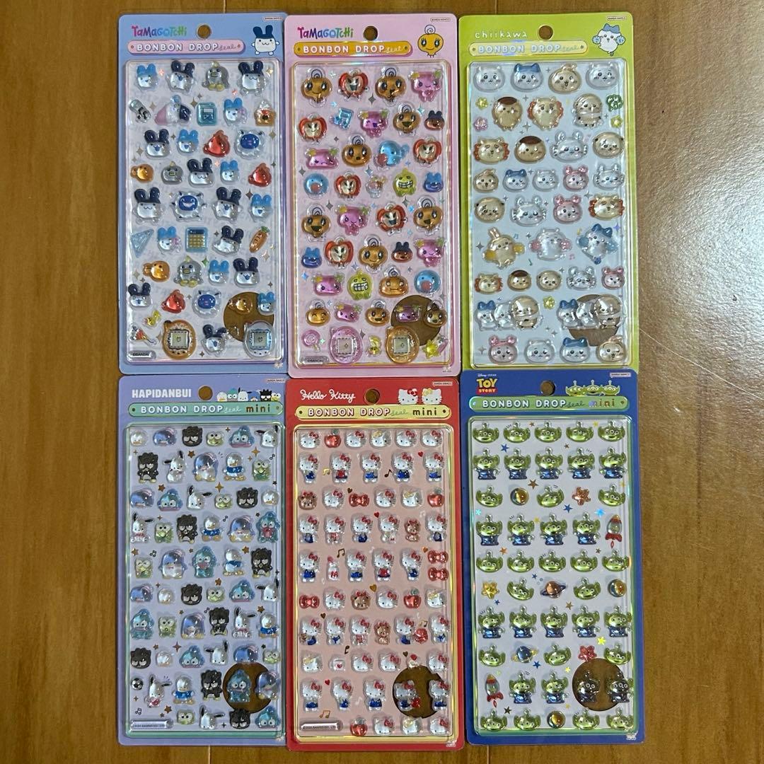 【正規品】ボンボンドロップシール 6点まとめ売り