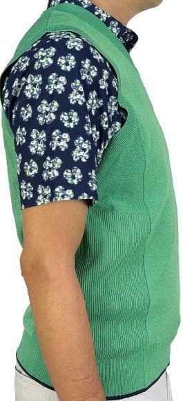 キャロウェイC23119100メンズベスト　グリーン 　LLサイズ