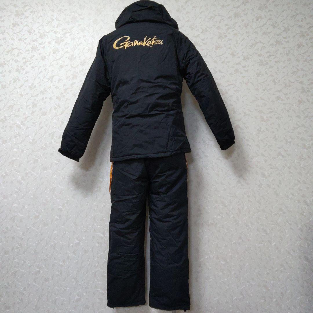 がまかつ　トレーニングウォームスーツ(ライトレイン)ブラックL 【新品未使用品】