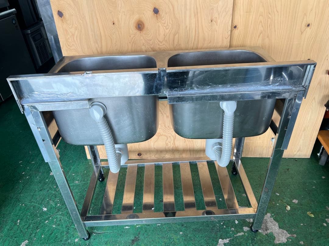 azuma2槽シンク 900x450x800(+90)