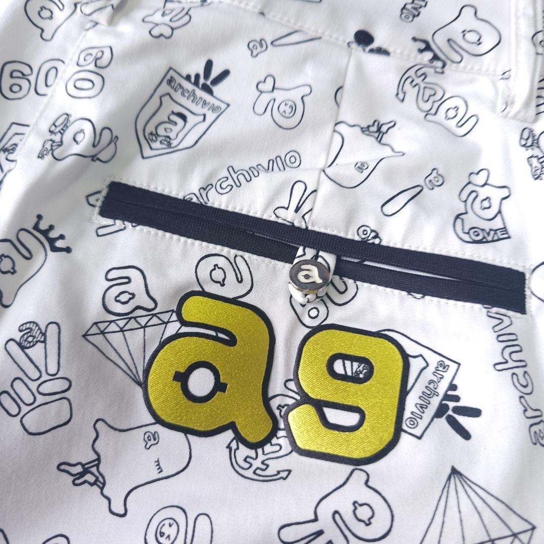 アルチビオ】人気ロゴマーク モックネック×ショートパンツ セットアップ セットS